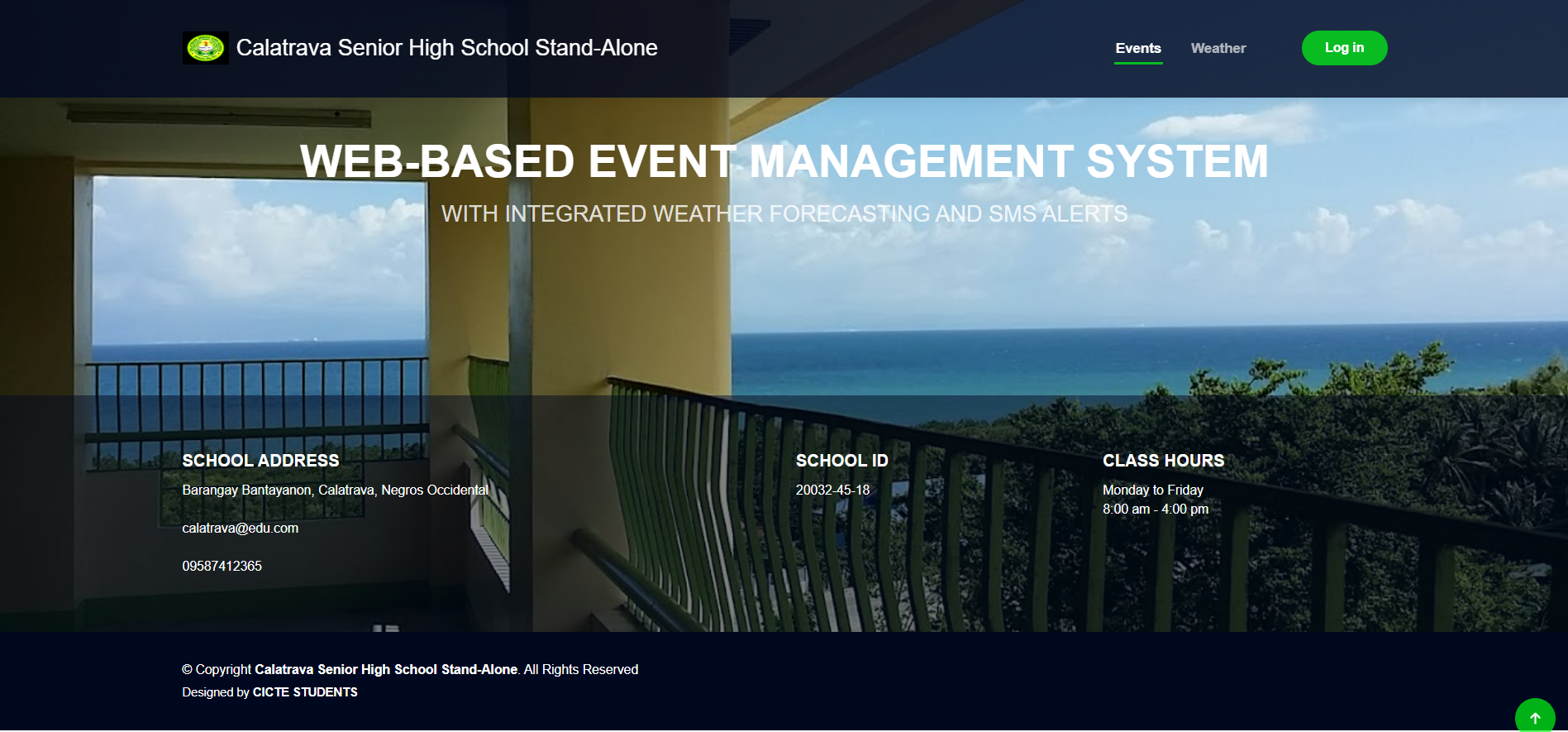CNHS Website Portal